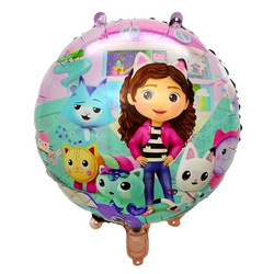 Kočičí dům Gabi 18" (45cm) fóliový balónek.)