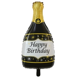 Champagne Happy Birthday Foil Balloon (50cm*99cm)