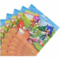 Sonic paper napkins - 20 pcs., 17 x 17 cm