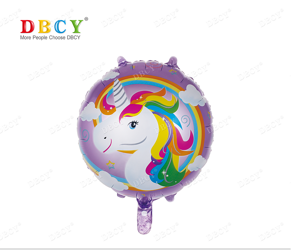 Balon foliowy Jednorożec  18" (45cm.)