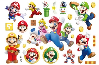 Tattoos for Kids Mario (1 pc)