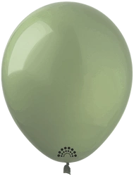 Premium Show Rubber Balloons 12", Olive (006)