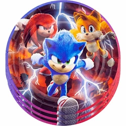 Sonic paper plates 18 cm - 10 pcs.