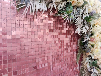 Sequin Panels Pink Matte (30cm*30cm)
