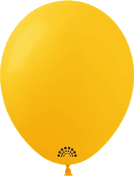 Premium SHOW 5 Inch Rubber Balloons, Sun Flower (070)