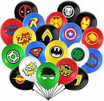 Balony gumowe z nadrukiem Avengers (15 szt.)