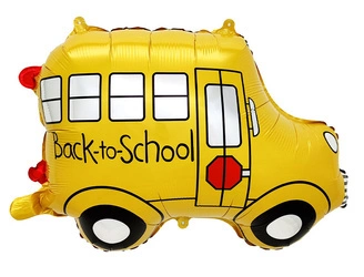 School Bus Foil Balloon (48cm*56cm)