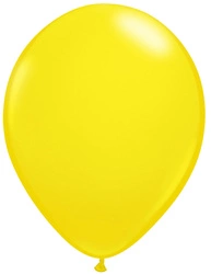Balloons 12" (30 cm), Yellow (100 pcs./package.)