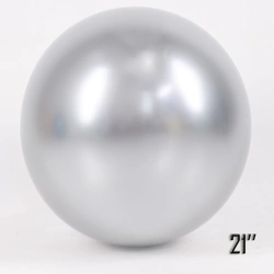 Giant 21" CHROME Balloon, Silver (1 pc.)