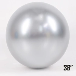 Giant 36" CHROME Balloon, Silver (1 pc.)