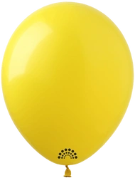 Premium SHOW Rubber Balloons 5 Inch, Yellow (022)