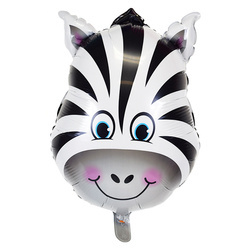 Fóliový balónek Zebra (78 cm * 90 cm)