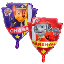 Psi Patrol Chase Marshall Shield Foil Balloon (63cm*68cm)