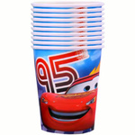 Papírové kelímky "Cars" - 10 kusů