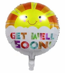 Balon foliowy Get Well Soon 18" (45cm.)