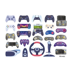 Tattoos for kids - Gaming adventure on the skin! (1 pc)