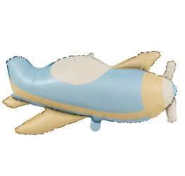 Foil balloon in the shape of an airplane 78 cm by 42 cm