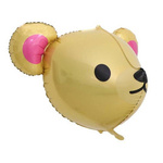 Balon Foliowy 3D Miś Złoty (58cm*55cm)