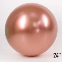 Giant 24" CHROME Balloon, Pink Gold (1 pc.)