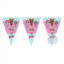 LOL paper triangle garland (1-pack.)