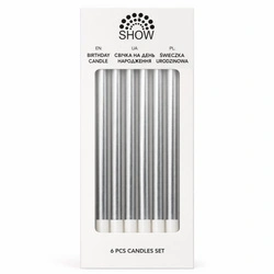 SHOW birthday candles - set of 6 pieces