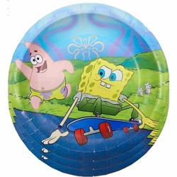 SpongeBob paper plates party decoration 10 pcs.
