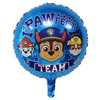 Balon foliowy Psi Patrol Marshall Chase Rubble 18" (45cm.)