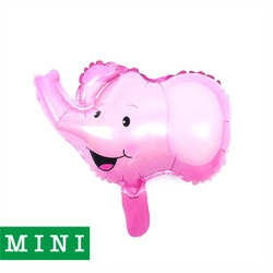 Foil Elephant Pink Balloon