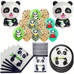 Narozeninová sada Panda - Party dekorace (54 položek)