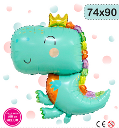 Dinosaurus fóliový balónek (74 cm * 90 cm)