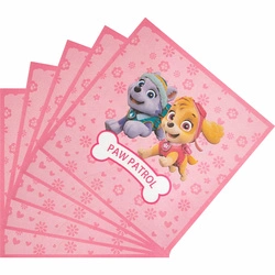 Psi Patrol Skye Everest napkins 20 pcs. - birthday decoration
