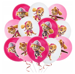 Rubber Balloons Paw Patrol Printed (12 pcs.)