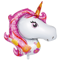 Unicorn Pink Foil Balloon (93cm*114cm)
