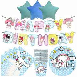 Zestaw Urodzinowy Sanrio – My Melody & Cinnamoroll (44 elementy)