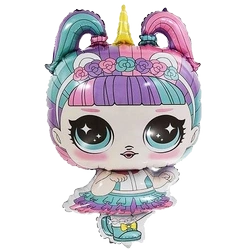 LOL Girl Foil Balloon (49cm*80cm)