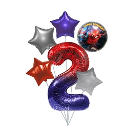 Spider Man 2nd Birthday Balloon Set