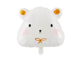 Polar Bear Foil Balloon, 51x45cm, Partydeco