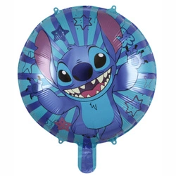 Balon foliowy Stitch z gwiazdkami 18 Cali (45 cm) – balon urodzinowy