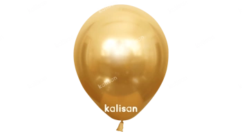Balony 12 cali, Chrome Złoty (1 szt.)