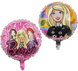 Balon foliowy Barbie  18" (45cm.)