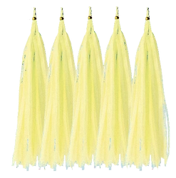 Ogon do balonów Ivory, Tassel (5szt)