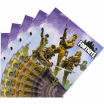 Serwetki papierowe FORTNITE dekoracja na imprezę 20 szt.