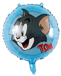 Foil Balloon Tom Cat 18" (45cm.)