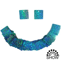 Holographic Blue Sequins 100 pcs for Sequin Panels (30cm*30cm)
