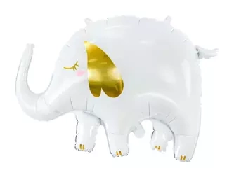Elephant foil balloon, 83x58 cm, Partydeco