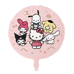 Hello Kitty and friends 18 inch foil balloon.