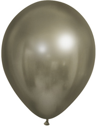 Balónky 12" chrom, šedohnědé (50 ks)./ balení.)
