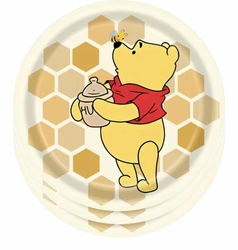 Winnie the Pooh paper plates - 10 pcs.