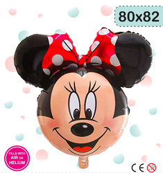 Fóliový balónek Minnie (80 cm*82 cm)