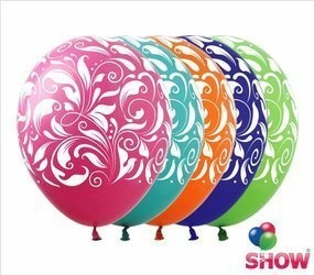 Printed rubber balloons Patterns (10 pcs.)